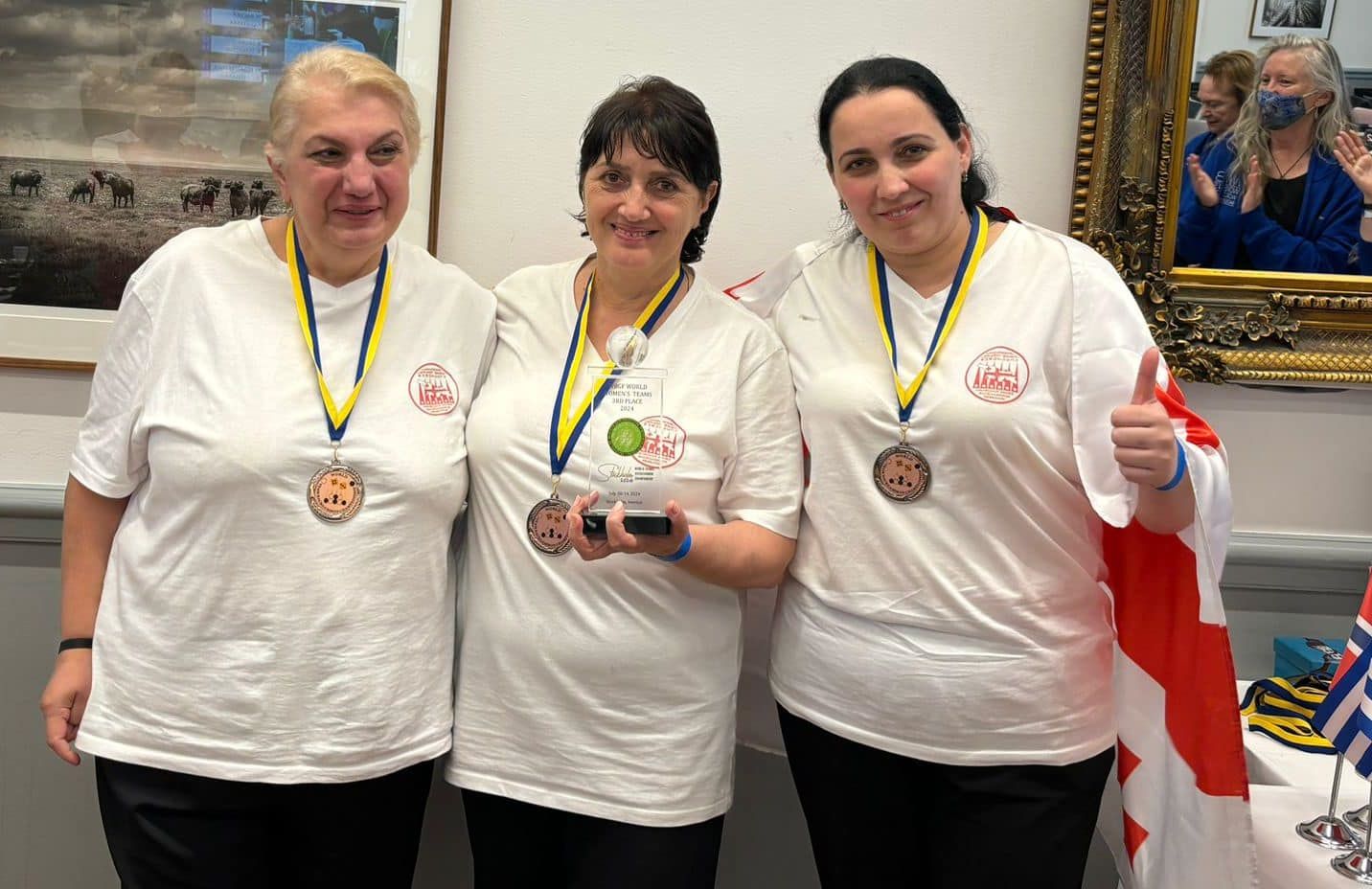 საქართველოს ქალთა ნაკრები 2024 წლის მსოფლიო ჩემპიონატის ბრინჯაოს მედალოსანია!